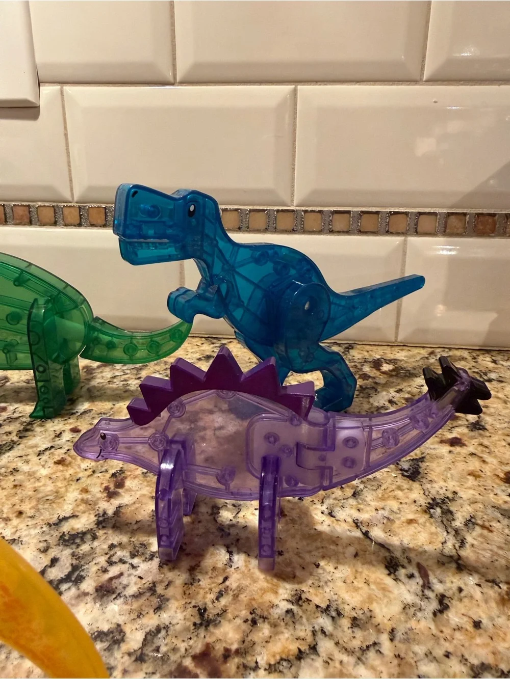 MAGNA-TILES Dino World 5-Piece Magnetic Dinosaur Figures Replacement Lot